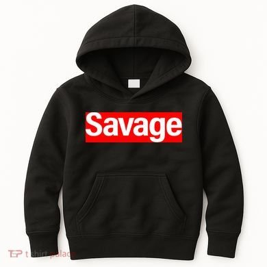 Savage Logo Kids Hoodie