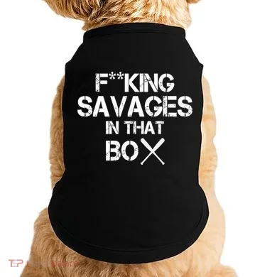 Savages In That Box Doggie Tank