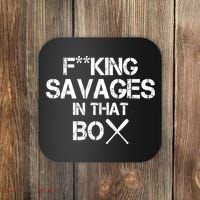 Savages In That Box Coaster thumb 0