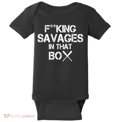 Savages In That Box Baby Bodysuit
