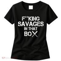 Savages In That Box Women's T-Shirt thumb 0