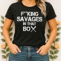 Savages In That Box Women's T-Shirt thumb 2