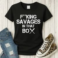 Savages In That Box Women's T-Shirt thumb 3