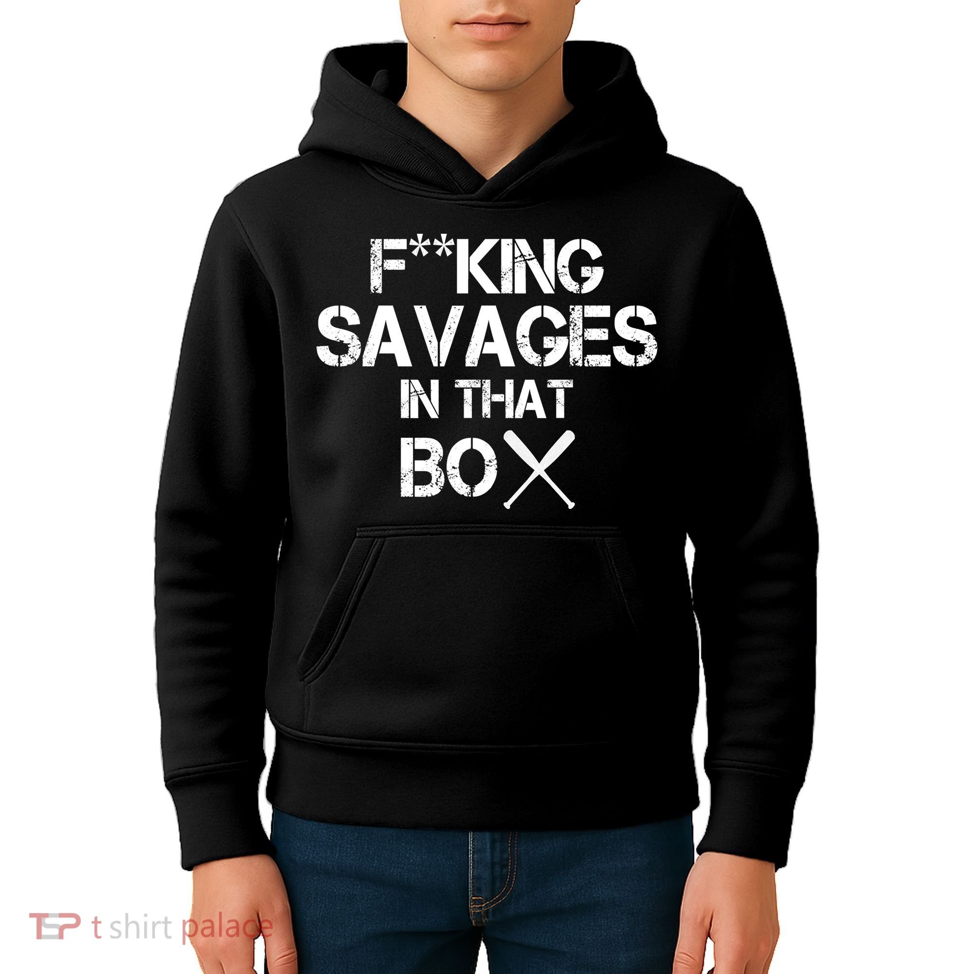 Savages In That Box Kids Hoodie