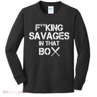 Savages In That Box Kids Long Sleeve Shirt thumb 0