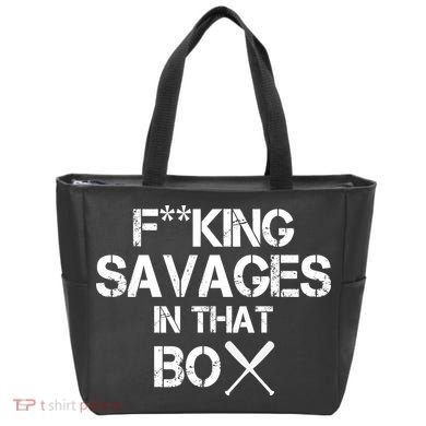 Savages In That Box Tote Bag