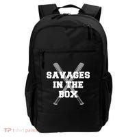 Savages In The Box Baseball Bats Backpack thumb 0