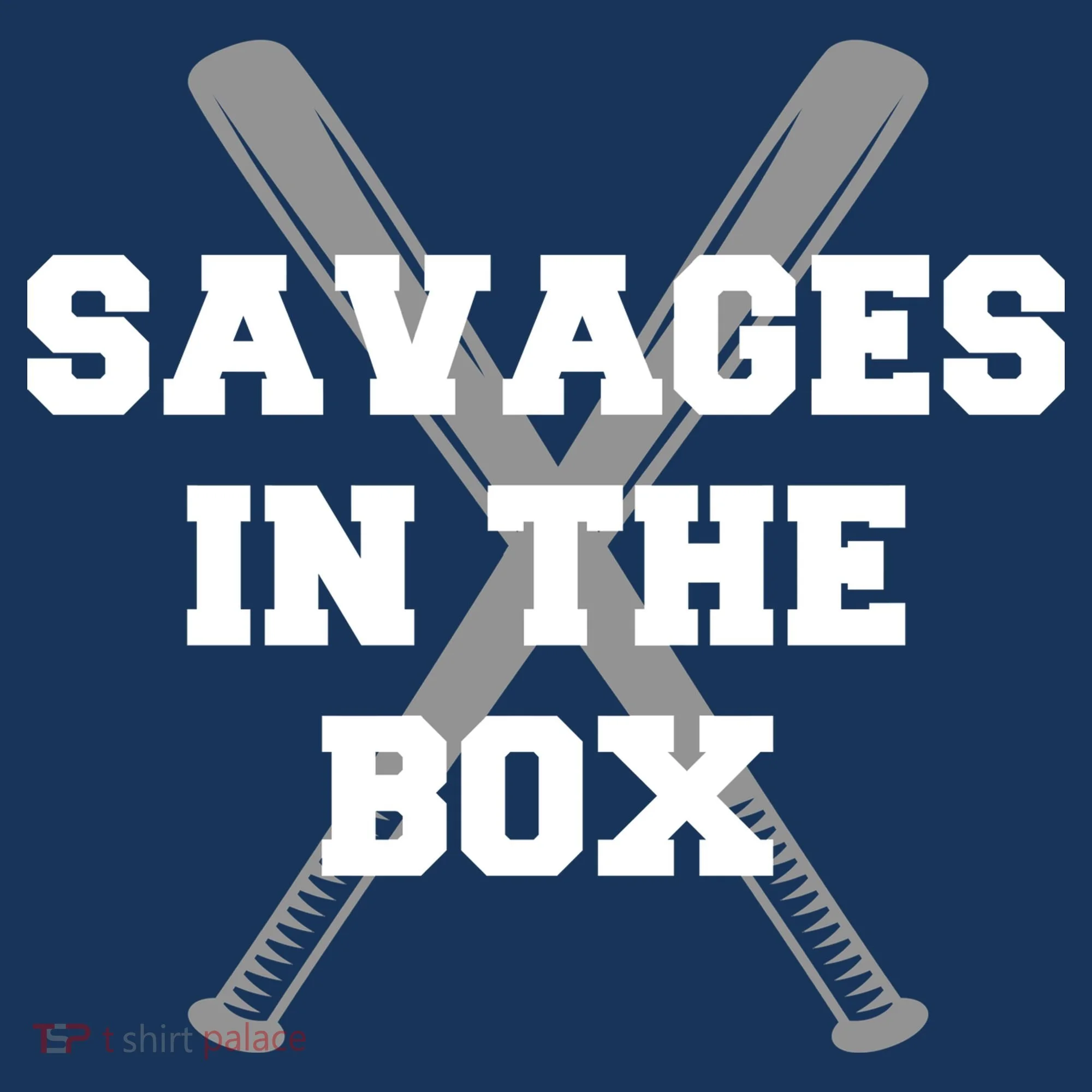 Savages In The Box Baseball Bats Women's Hoodie