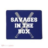 Savages In The Box Baseball Bats Mousepad thumb 0