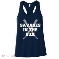 Savages In The Box Baseball Bats Women's Tank Top thumb 0
