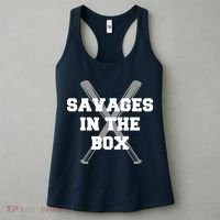 Savages In The Box Baseball Bats Women's Tank Top thumb 3