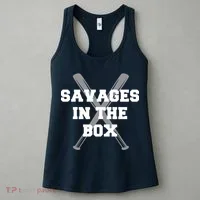 Savages In The Box Baseball Bats Women's Tank Top thumb 3