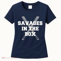 Savages In The Box Baseball Bats Women's T-Shirt thumb 0