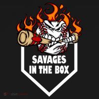 Savages In The Box Baseball Graphic Backpack thumb 2