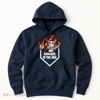 Savages In The Box Baseball Graphic Hoodie thumb 0
