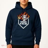 Savages In The Box Baseball Graphic Hoodie thumb 2