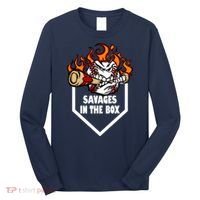 Savages In The Box Baseball Graphic Long Sleeve Shirt thumb 0