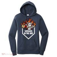 Savages In The Box Baseball Graphic Women's Hoodie thumb 0
