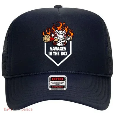 Savages In The Box Baseball Graphic Hat
