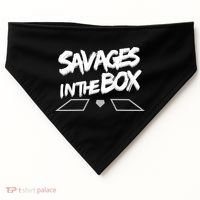Savages in The Box New York baseball USA-Made Doggie Bandana thumb 0