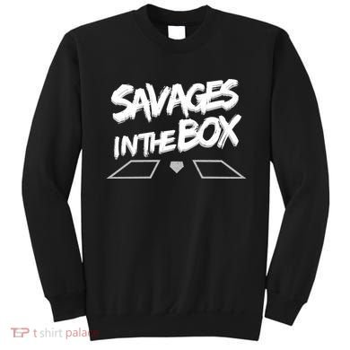 Savages in The Box New York baseball Sweatshirt