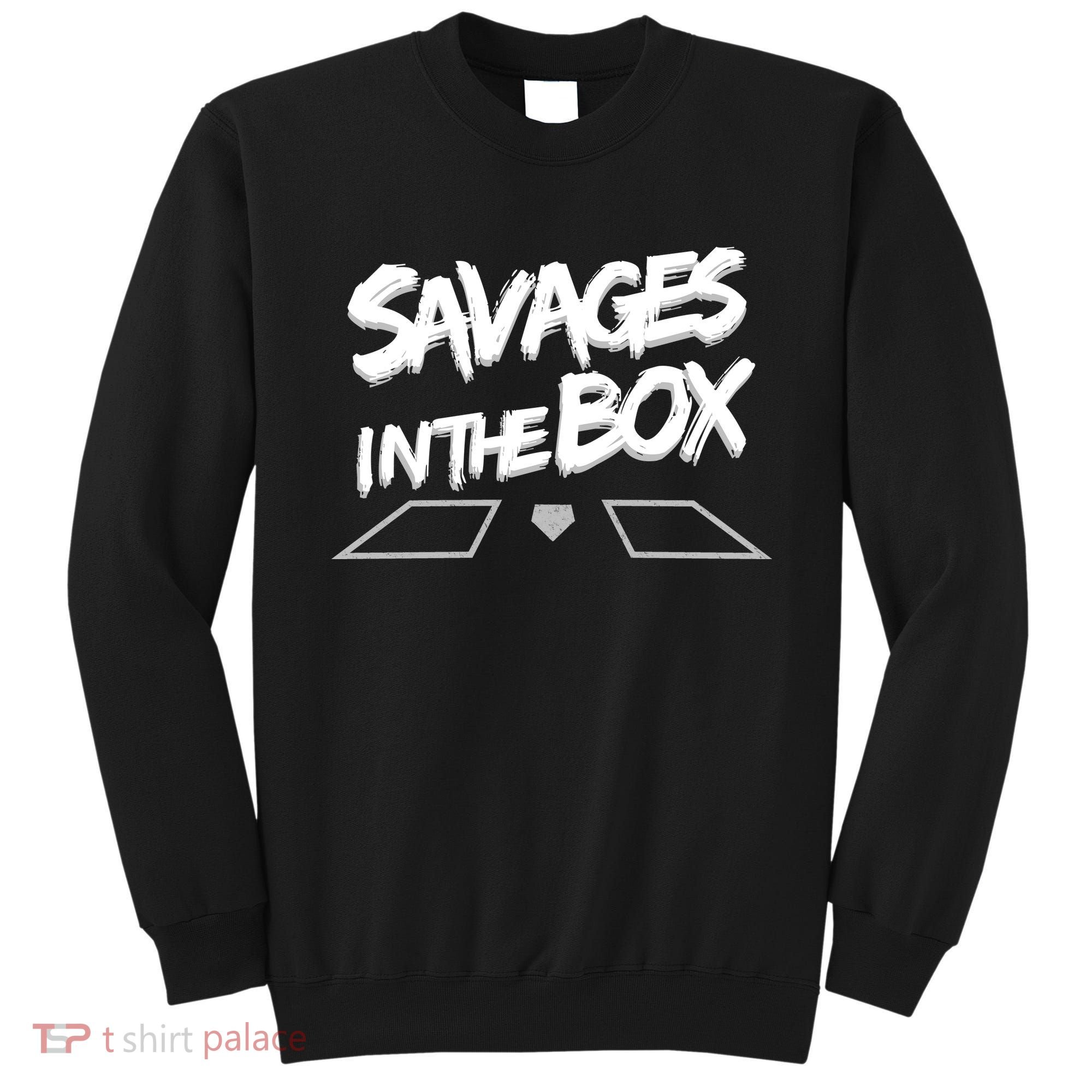 Savages in The Box New York baseball Sweatshirt