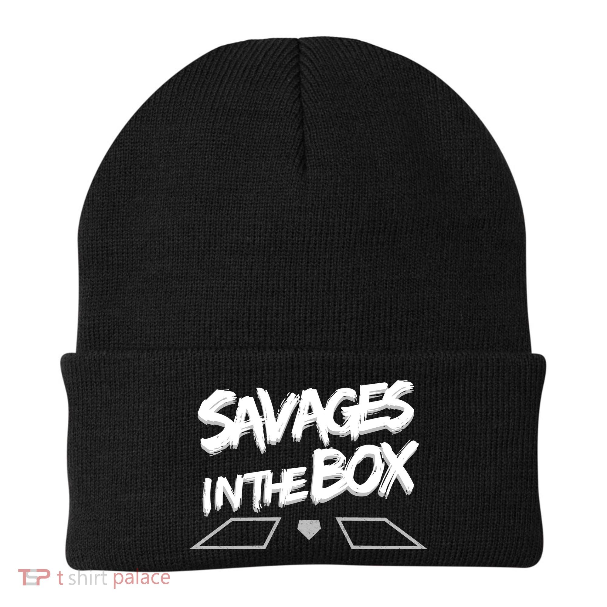 Savages in The Box New York baseball Beanie