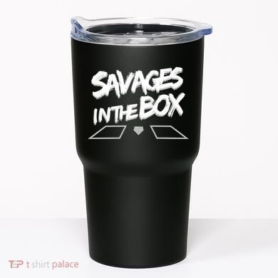 Savages in The Box New York baseball Tumbler