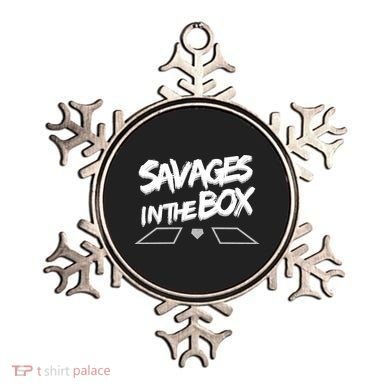 Savages in The Box New York baseball Ornament