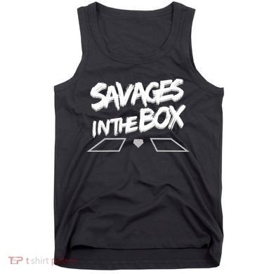 Savages in The Box New York baseball Tank Top