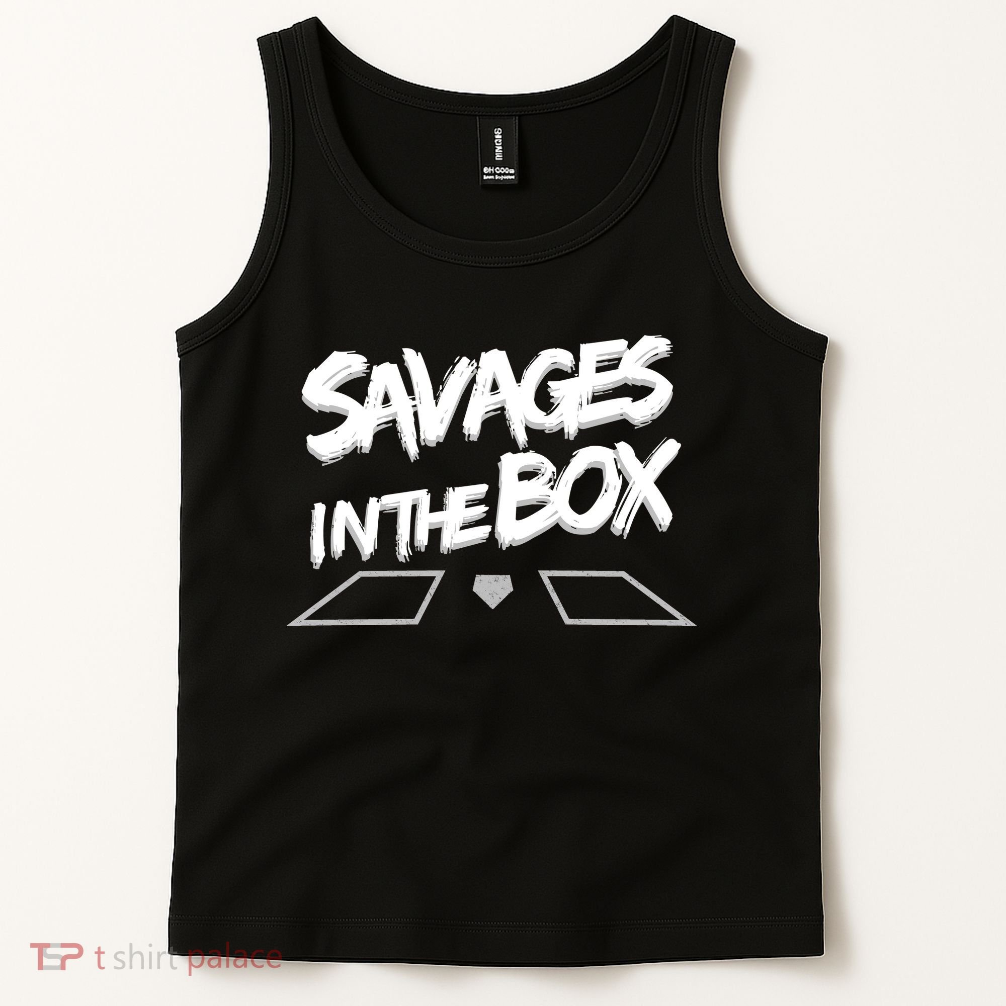 Savages in The Box New York baseball Tank Top