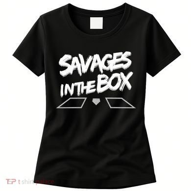 Savages in The Box New York baseball Women's T-Shirt