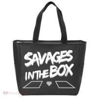 Savages in The Box New York baseball Tote Bag thumb 0