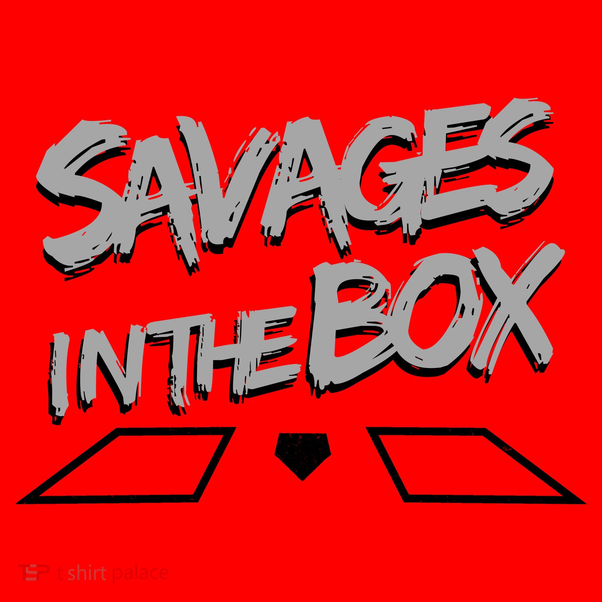 Savages in The Box New York baseball Santa Hat