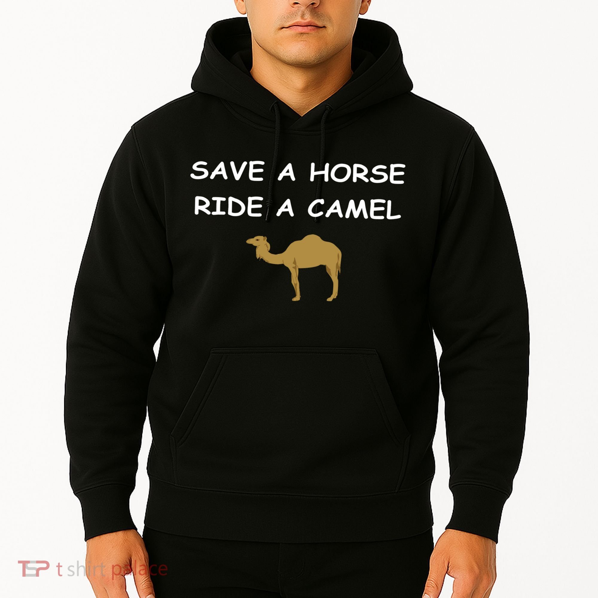 Save A Horse Ride A Camel Funny Hoodie