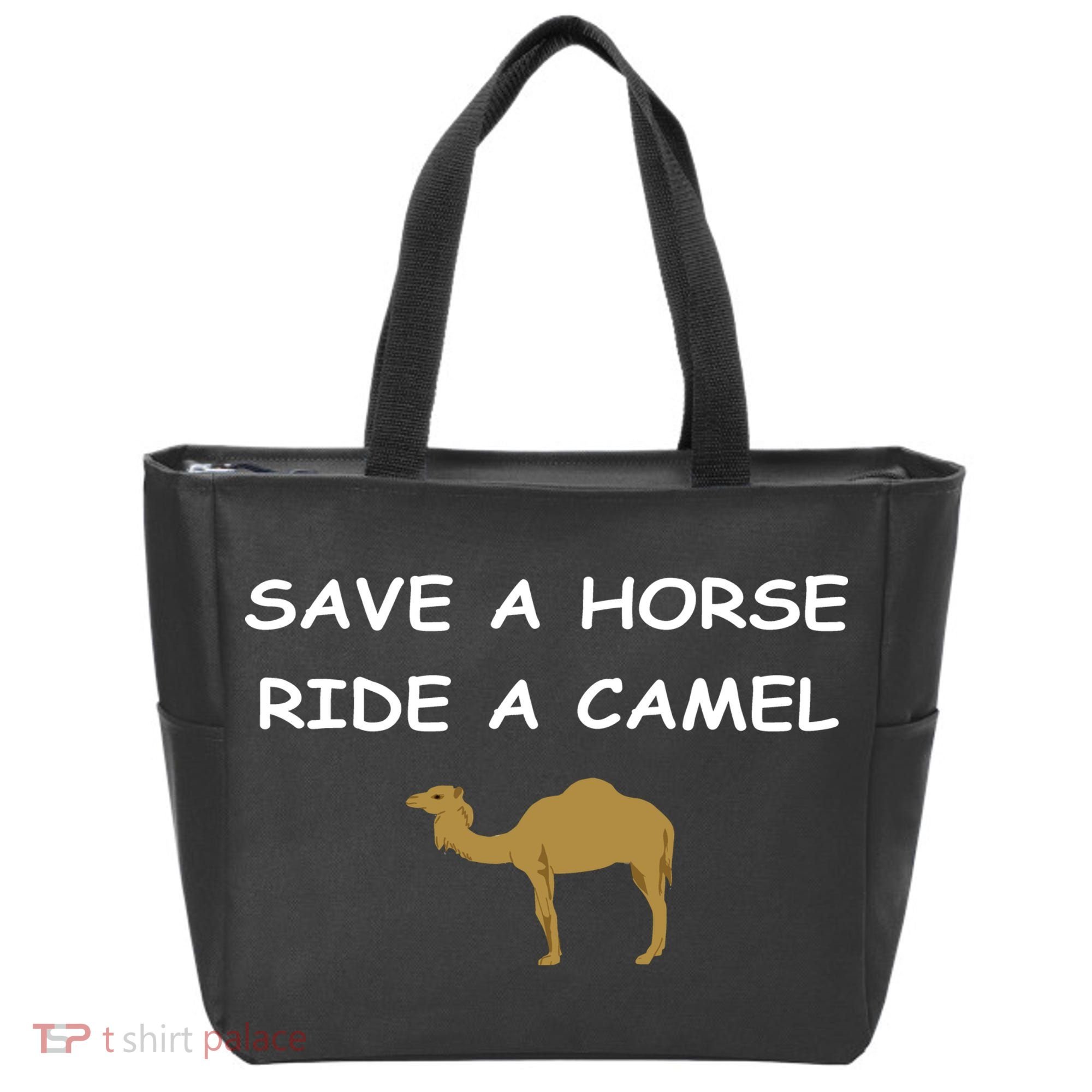 Save A Horse Ride A Camel Funny Tote Bag