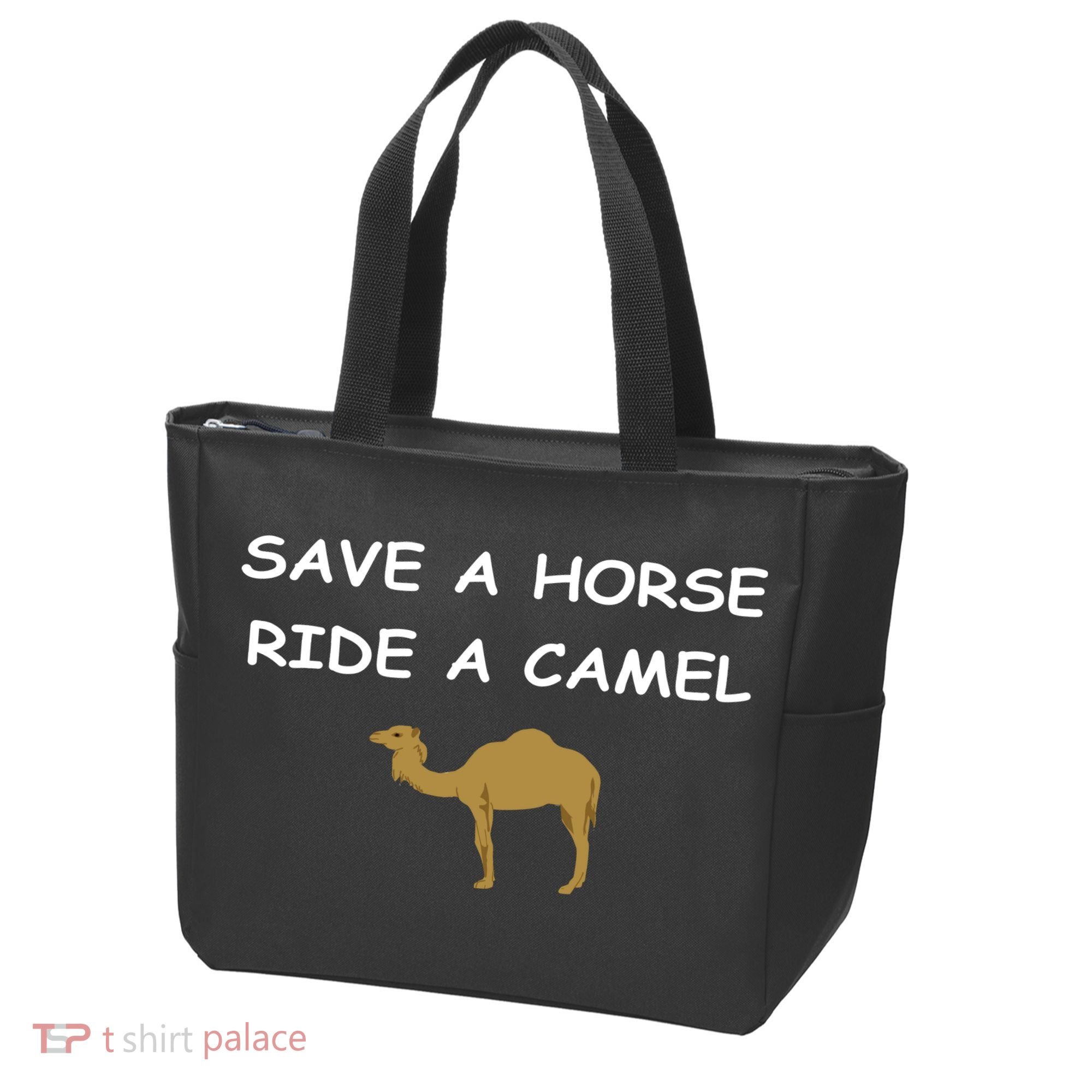 Save A Horse Ride A Camel Funny Tote Bag