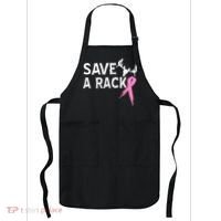 Save A Rack Breast Cancer Ribbon Apron thumb 0