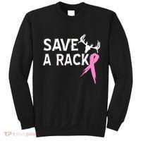 Save A Rack Breast Cancer Ribbon Sweatshirt thumb 0