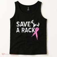 Save A Rack Breast Cancer Ribbon Tank Top thumb 2