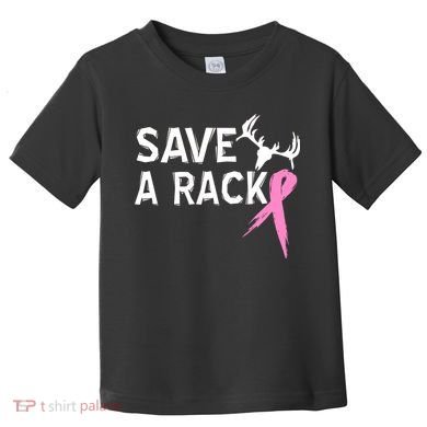 Save A Rack Breast Cancer Ribbon Toddler T-Shirt