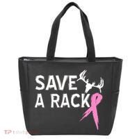 Save A Rack Breast Cancer Ribbon Tote Bag thumb 0