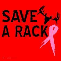 Save A Rack Breast Cancer Ribbon Santa Hat thumb 1