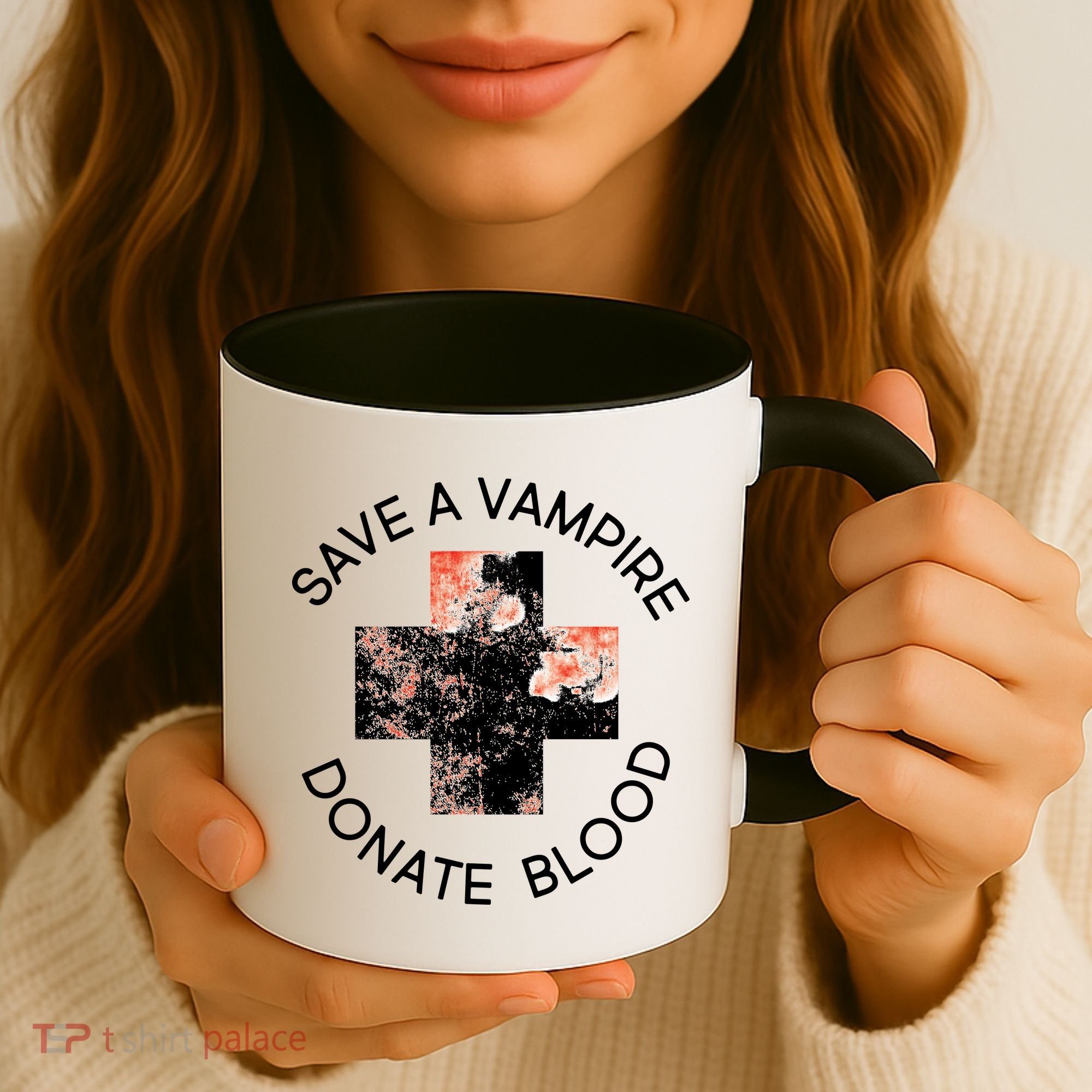 Save A Vampire Donate Blood Coffee Mug