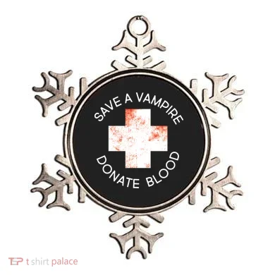 Save A Vampire Donate Blood Ornament