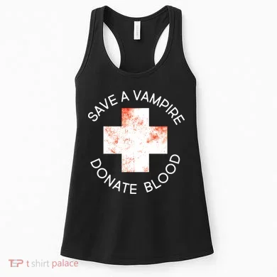 Save A Vampire Donate Blood Women's Tank Top