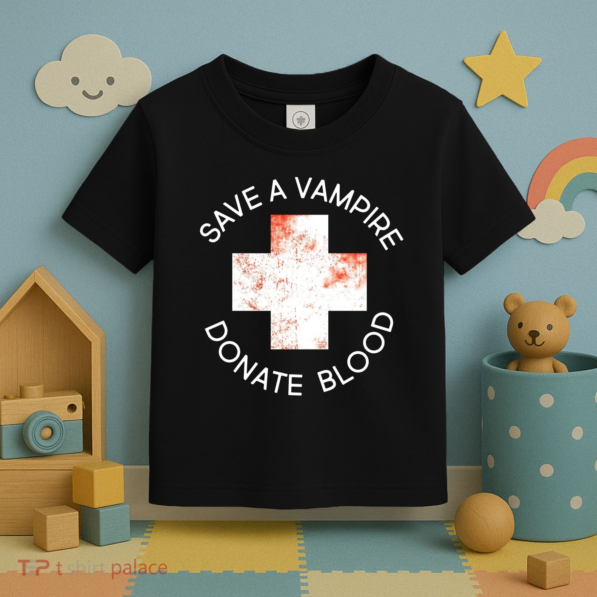 Save A Vampire Donate Blood Toddler T-Shirt