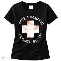 Save A Vampire Donate Blood Women's T-Shirt thumb 0