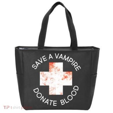 Save A Vampire Donate Blood Tote Bag