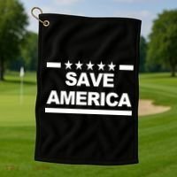 Save America Pro American Golf Towel thumb 1